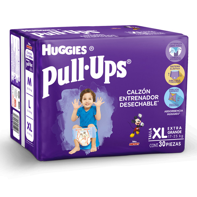Pañal Entrenador Niño Pull Ups (30pz)