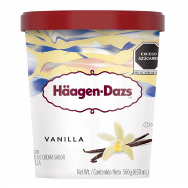 Helado de Vainilla Haagen Dazs (473ml)