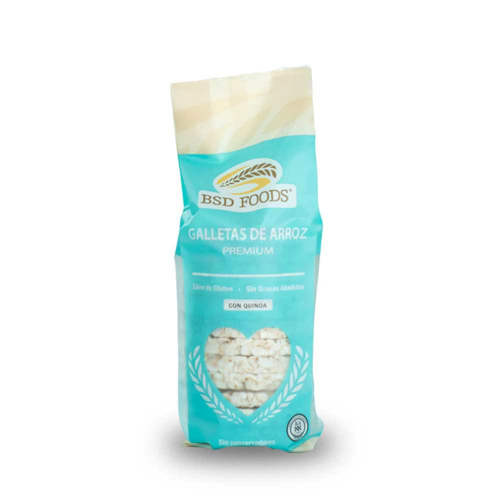 Rice and Quinoa Crackers