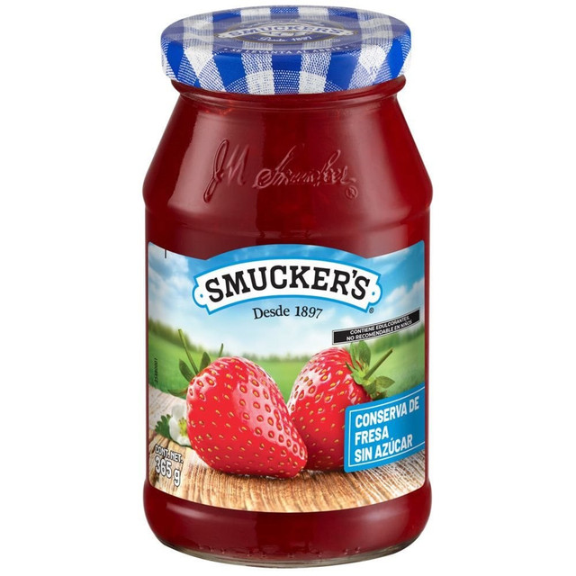 Mermelada De Fresa  Sin Azucar Smuckers (pz)