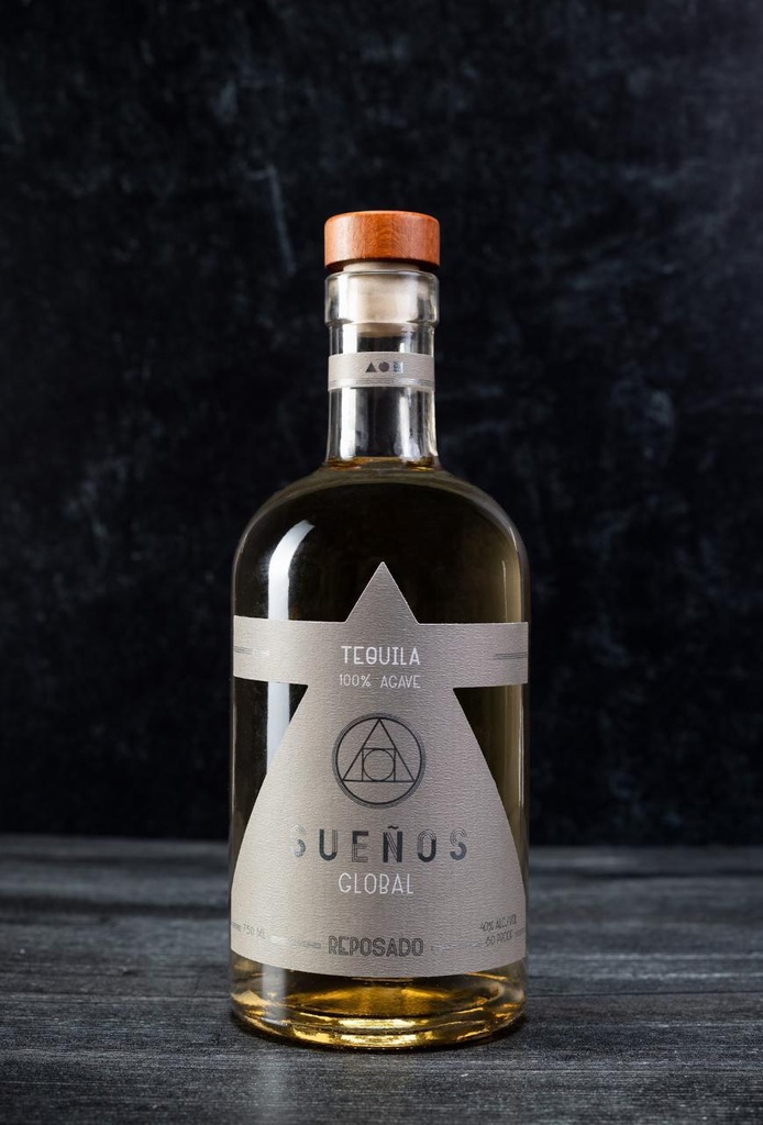 Tequila Premium Reposado Sueños (100% Agave)