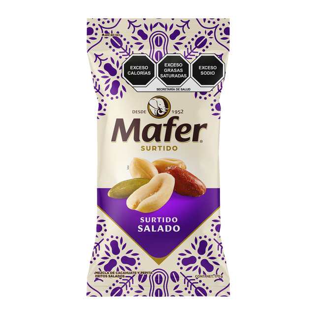 Cacahuates Surtidos Mafer (170grs)