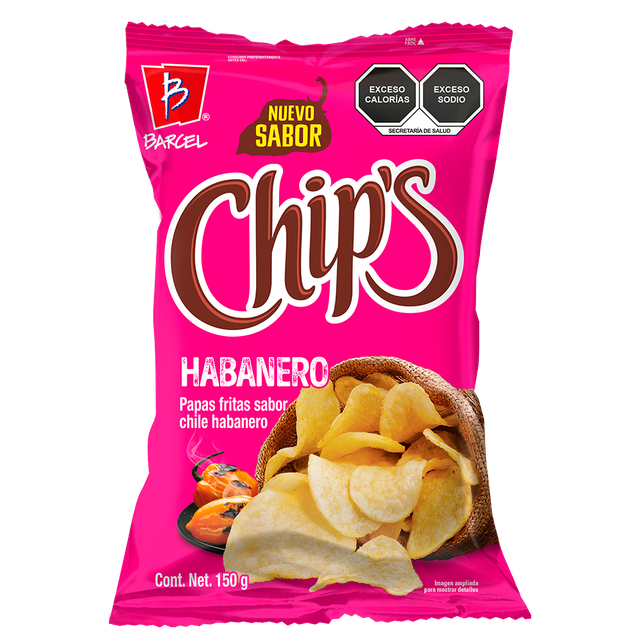 Habanero Potato Chips (bag)