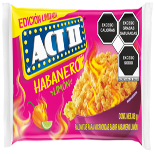 Habanero Microwave Popcorn ACT II (ea)