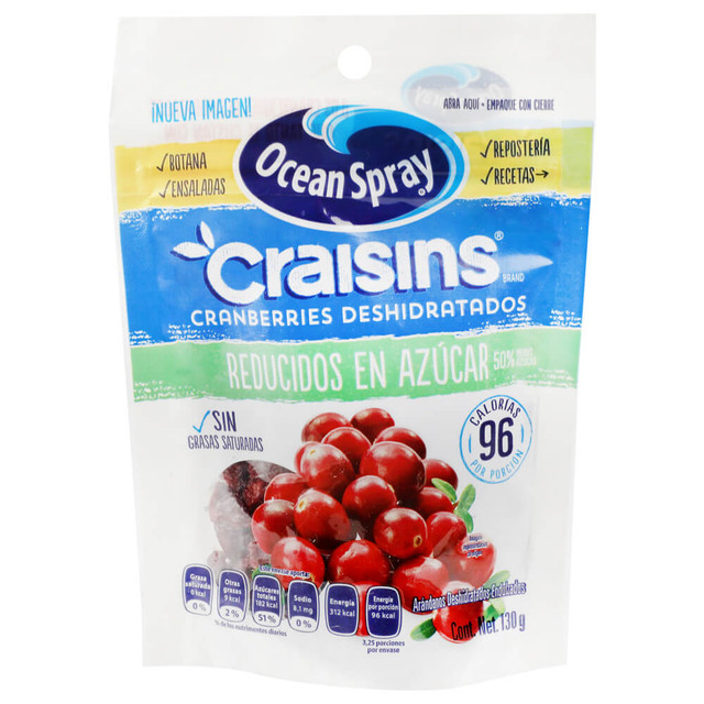 Less Sugar Dried Cranberries (bag)