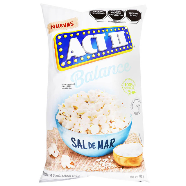 Sea Salt Popped Popcorn (bag)