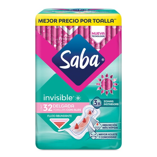 Saba-Feminine Pad with Wings