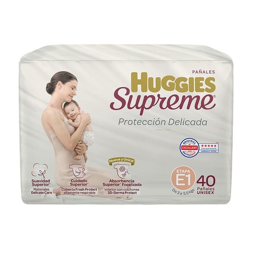 Huggies Supreme Diaper T-1 (30pack)