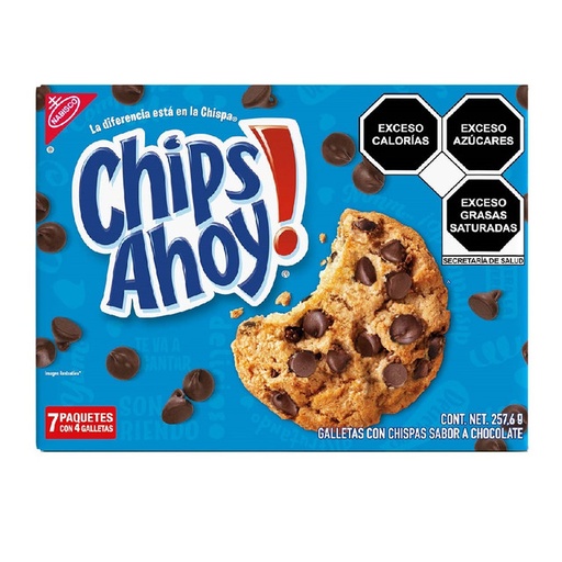 Galletas Chips Ahoy (caja)