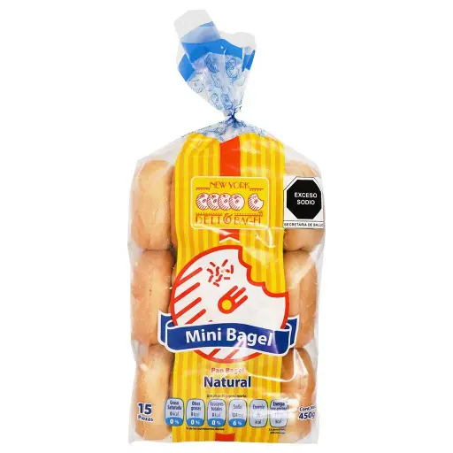 Mini Bagels Congelados (bolsa)