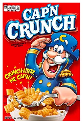 Cereal Cap'n Crunch Cereal (caja)