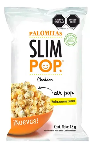 Mini Slim Pop Cheddar (bolsa)