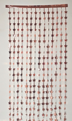 Cortina Metálica de Estrellas (Pieza)